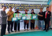 Alifian dan Keynia Juara Pertama Cabor Silat O2SN SMP 2024