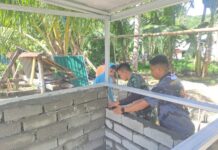 Pembangunan Jamban di Desa Tobamawo Terus Berlanjut dalam Kegiatan TMMD ke-120