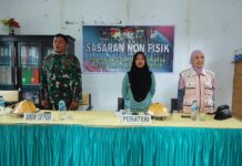 TMMD ke-120 Kodim 1307/Poso Melaksanakan Kegiatan Non Fisik di Desa Uekambuno, Fokus pada Penyuluhan Posyandu dan Posbindu PTM