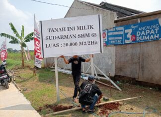 Konflik Lahan Perumahan Mutiara Depok, Pihak Sudarman Akan Tutup Akses Jalan Menuju Lokasi