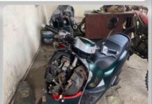 Polsek Parung Panjang Bersama Unit Laka Lantas Tangani Adanya Kecelakaan Tunggal Kendaraan Sepeda Motor
