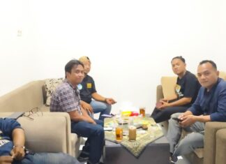 Perdana, KJK Sambangi Kantor PWI Kabupaten Tangerang Untuk Silahturahmi