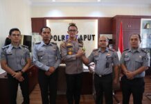 Untuk Menjalin Sinergitas Antar APH Rutan Tarutung Kunjungi Polres Tapanuli Utara