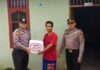 Polres Toba Berikan Bantuan Sosial Sambut HUT Kepolisian Republik Indonesia Ke-78