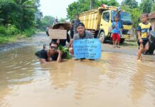 Tidak Pernah Dibangun, Pemuda Kertajaya Tuntut Perbaikan Jalan