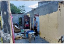 Polsek Rancabungur Lakukan Investigasi Adanya Pengrusakan dan Pencurian di Rumah Kosong di Desa Rancabungur