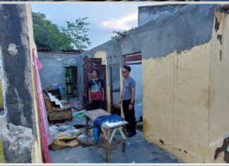 Polsek Rancabungur Lakukan Investigasi Adanya Pengrusakan dan Pencurian di Rumah Kosong di Desa Rancabungur