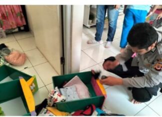 Polsek Ciomas Bersama Team INAFIS Polres Bogor Olah TKP Terkait Curat Wilayah Ciomas