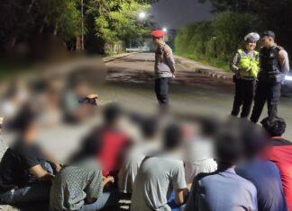 Berbekal Sajam, Puluhan Remaja Hendak Tawuran Diamankan Polisi di Tangerang