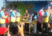 “Kuat dan Tangguh” Kecamatan Ciputat- timur Rayakan HUT Ke-