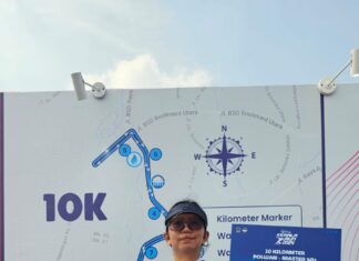 Prestasi, Kasikeu Polres Metro Tangerang Kota Juara 5 Kategori Polwan Kemala Run 2024 di ICE BSD