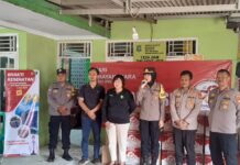 Sambut Hari Bhayangkara ke-78, Polsek Pinang Gelar Bakti kesehatan dan Bakti Sosial di Pakojan