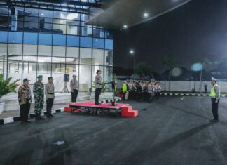 Malam Takbiran Idul Adha, TNI-Polri Bersama Pemkot Tangerang Gelar Apel dan Patroli Skala Besar