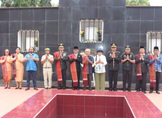 Kapolres Toba Hadiri Ziarah Nasional Peringatan Gugurnya Pahlawan Nasional Raja Sisingamangaraja XII