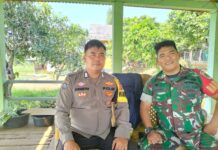 Sinergitas TNI POLRI Wilayah Hukum Polsek Parung Lakukan Silaturahmi Warga Binaan Beri Himbauan Jaga Kondusifitas wilayah