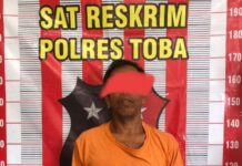 Oknum TS Warga Kecamatan Uluan Diduga Pelaku Judi Togel DiamankanTim Opsnal Satreskrim Polres Toba