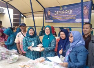 Kecamatan Tangerang Buka Dapur PKK, Dalam Rangka HKG Ke – 52