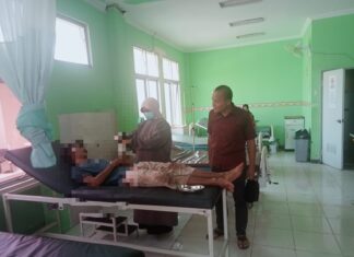 Polsek Cariu Amankan Diduga Pelaku Pencurian Gabah Padi di Desa Sukajadi Yang Sempat Di Amuk Warga Masyarakat