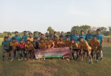 Sambut HUT Bhayangkara Ke 78, Polsek Batuceper Gelar Turnamen Sepak bola