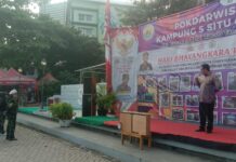 POKDARWIS Situ Gede, Gelar Cara Senam Dan Goes Sepeda Dalam Rangka HUT Bhayangkara Ke 78