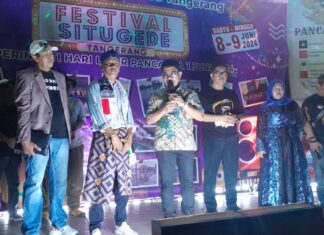 Balon Walikota Dan Wakil Walikota Tangerang Hadir, Di Penutupan Festival Situ Gede 2024