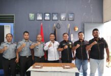 Penandatanganan Perjanjian Kerjasama Rutan Tarutung dengan Lembaga Bantuan Hukum Omega Tapanuli Tengah