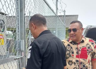 Bandel, Tower Di Kedaung Baru Belum Milik Izin PBG Berdiri Kokoh. Disegel Satpol PP Kota Tangerang