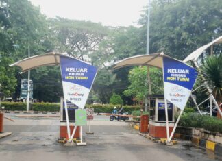 Transaksi Cashless di Blok M Square dengan BRIZZI