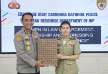 Studi Banding ke Indonesia, Kepolisian Kamboja Ingin Belajar tentang Pemberdayaan Polwan dan Pengarusutamaan Gender dari Polri
