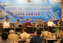 Perumdam TKR Hadir Rakor BUMD Air Minum, Limbah, Sanitasi Yang Digelar Mendagri RI