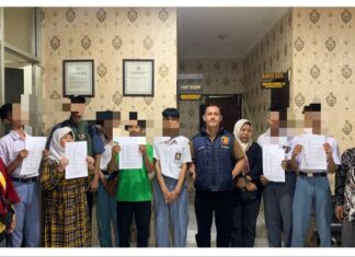 Patroli Polsek Dramaga Amankan Pelajar yang Kedapatan Sedang Minum -Minuman Keras