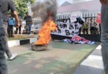 Mahasiswa Gemasuara Kepung Kantor BPN Kabupaten Bogor: Ini Tuntutan Menyala Gerakan Suara Rakyat