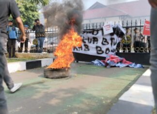 Mahasiswa Gemasuara Kepung Kantor BPN Kabupaten Bogor: Ini Tuntutan Menyala Gerakan Suara Rakyat