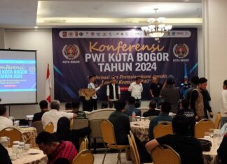 Herman Indra Budi alias Aldho Resmi Pimpin PWI Kota Bogor Periode 2024-2027