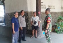 Sinergitas TNI Polri Wilayah Hukum Polsek Parung Sambang Warga Sekaligus Berikan Hiimbauan Kamtibmas