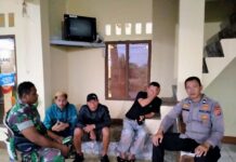 Sinergitas TNI Polri Wilayah Hukum Polsek Cijeruk Beri Himbauan Warga Binaan Dan Ajak Jaga Kondusifitas Wilayah