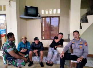 Sinergitas TNI Polri Wilayah Hukum Polsek Cijeruk Beri Himbauan Warga Binaan Dan Ajak Jaga Kondusifitas Wilayah