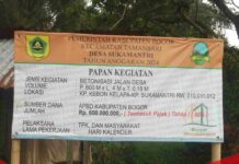 Desa Sukamantri Realisasikan Bankeu Infrastruktur Tahap 1 Untuk Betonisasi Jalan Desa