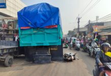 Bocah Tewas Terlindas Truk Pasir di Jalan Raya Pakuhaji Tangerang Ditangani Satlantas Polres Metro Tangerang Kota