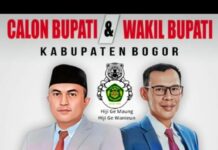 Resminya Pasangan Rudy Susmanto dan Ade Ruhandi Daftarkan Diri Ke KPU Sebagai Calon Bupati-wakil Bupati Kab.Bogor