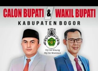 Resminya Pasangan Rudy Susmanto dan Ade Ruhandi Daftarkan Diri Ke KPU Sebagai Calon Bupati-wakil Bupati Kab.Bogor