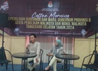 Pendaftaran Paslon Wali Kota dan Wakil Walikota Telah Dibuka KPU Tangsel