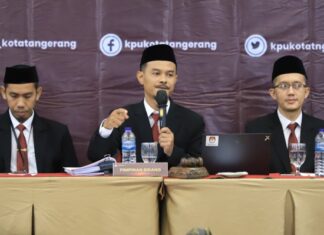 Hanya 50 Orang, KPU Kota Tangerang Batasi Pendukung Paslon