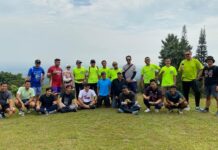 Komunitas Basket LNC Gelar Silaturahmi Lewat Acara jalan Sehat