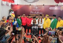 Bawa Ratusan Kader, PDI Perjuangan Kota Tangerang Usung Sachrudin Maryono