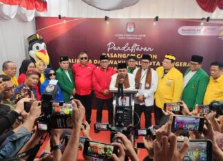 Bawa Ratusan Kader, PDI Perjuangan Kota Tangerang Usung Sachrudin Maryono