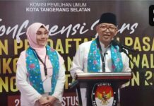 Pendaftaran Calon Walikota dan Calon Wakil Walikota Ruhama Shinta
