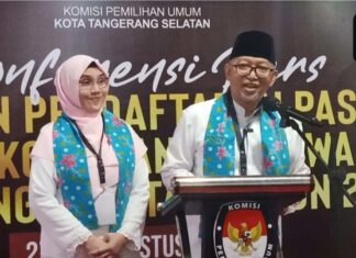 Pendaftaran Calon Walikota dan Calon Wakil Walikota Ruhama Shinta