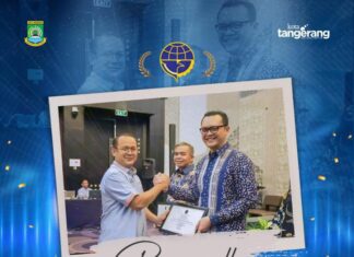 Dishub Kota Tangerang Terima Penghargaan Dari KemenHub RI