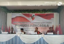 Rapat pemilihan Pengurus Pimpinan Anak Cabang-RPP PAC Pemuda Pancasila Kec Kemang 1 sep 2024 di RM Time Two Desa Parakan Jaya Kec Kemang kab bogor.